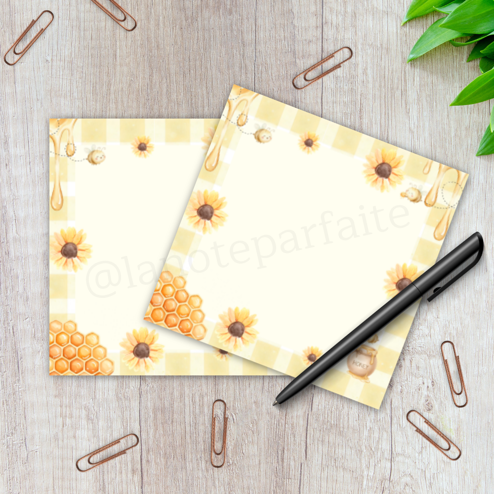 Bloc-Notes Honey Bee 3x3