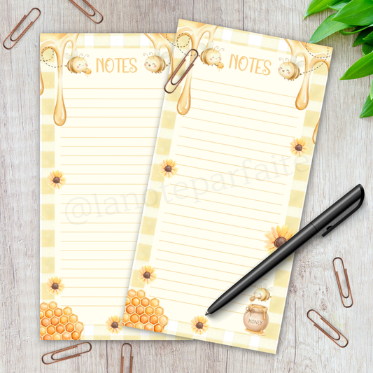 Bloc-Notes Honey Bee 4x8