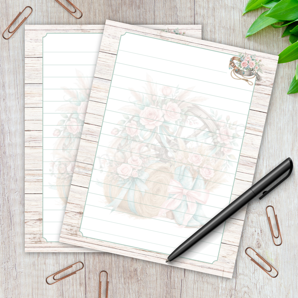 Bloc-Notes Western Girly 8x10.5